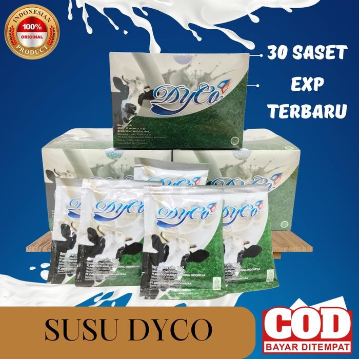 

Dyco Susu Colostrum Original Terlaris isi 30 Saset