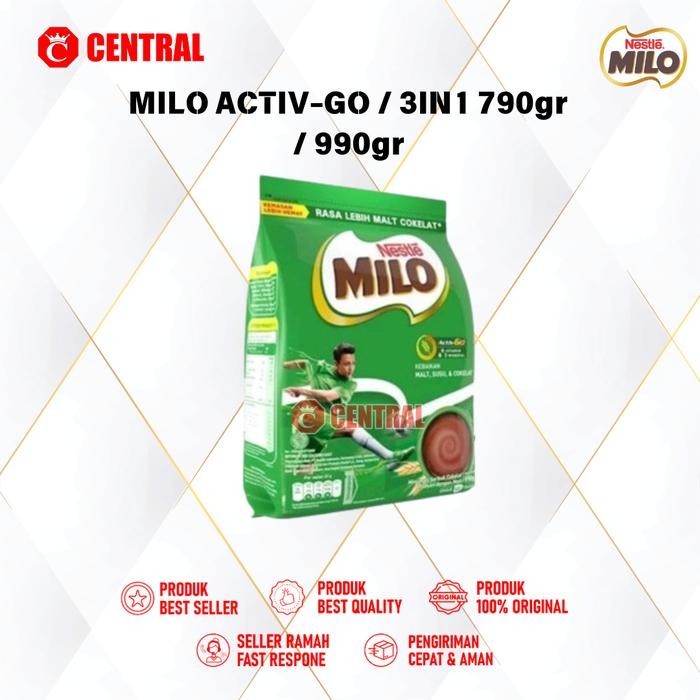 

MILO ACTIV-GO / 3IN1 800gr / 1KG