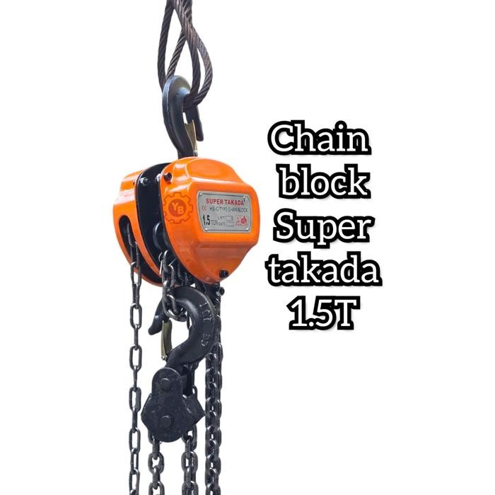Chain block super takada 1.5 ton