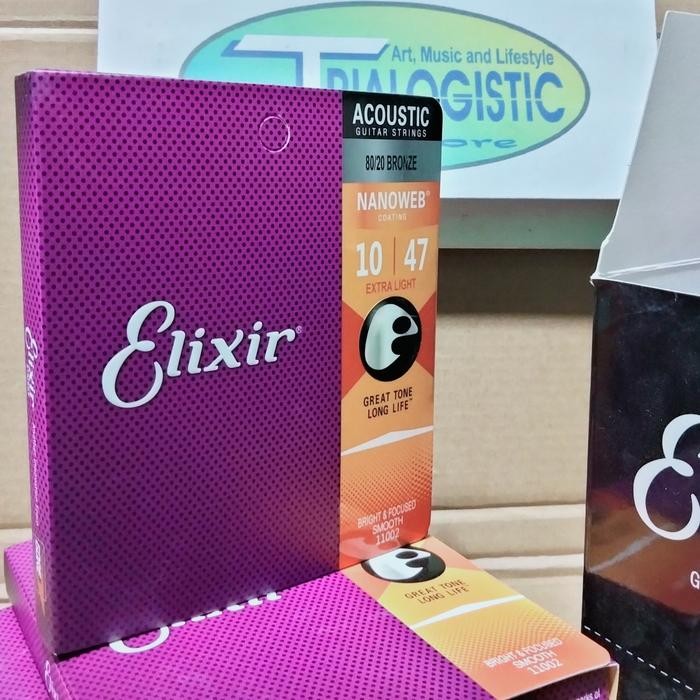 senar gitar elixir akustik