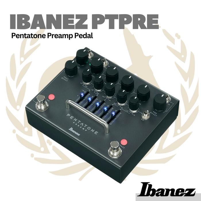 Ibanez PTPRE Pentatone Preamp Pedal Guitar Effect - Efek Gitar