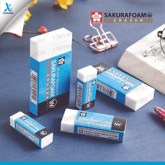 

Ready- Sakura Foam Eraser Penghapus Pensil