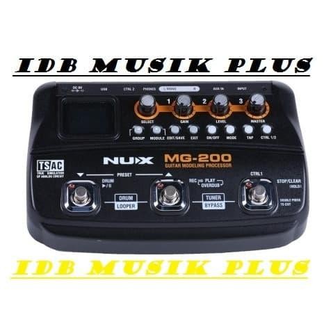 Efek Gitar Nux Mg200 Mg 200 Original Garansi Resmi