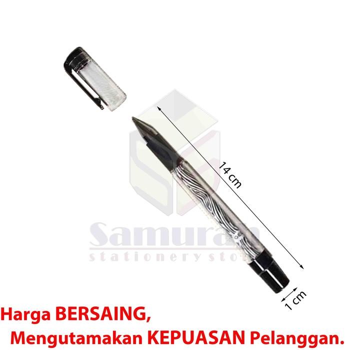

Ready- Pen Gel Liner Tizo Tg-340 1.0 Mm / Ballpoint Cair Tebal 1 Mili Tg 340 / Pulpen Gelliner Cabut