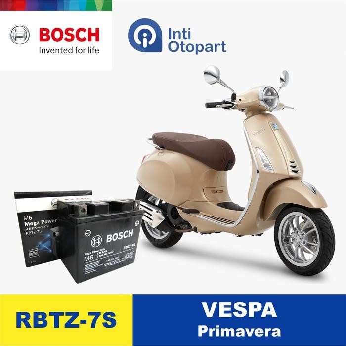 Accu Aki Motor VESPA PRIMAVERA ORIGINAL BOSCH