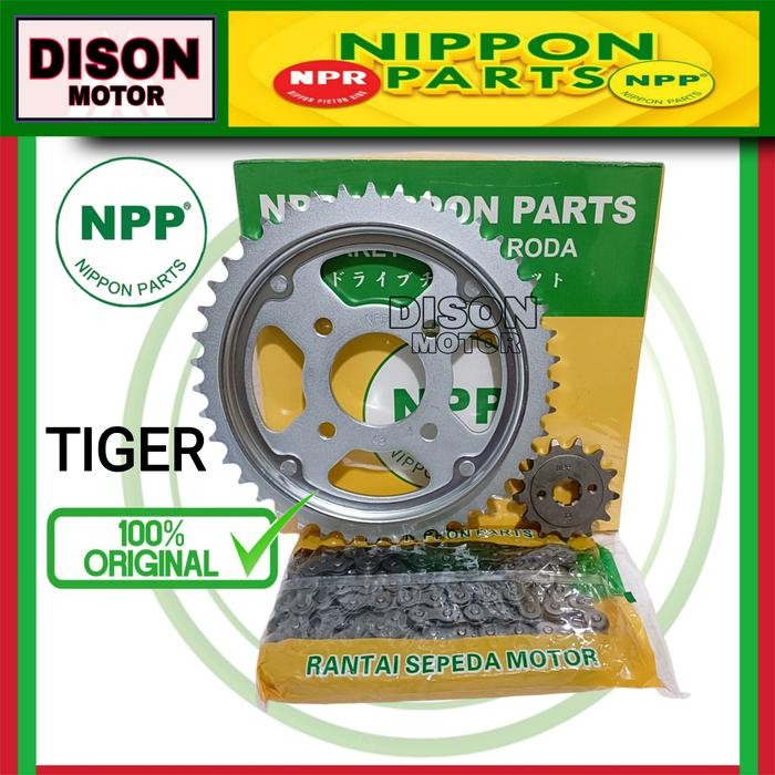Gir set npp tiger original girset gear set tiger NPP