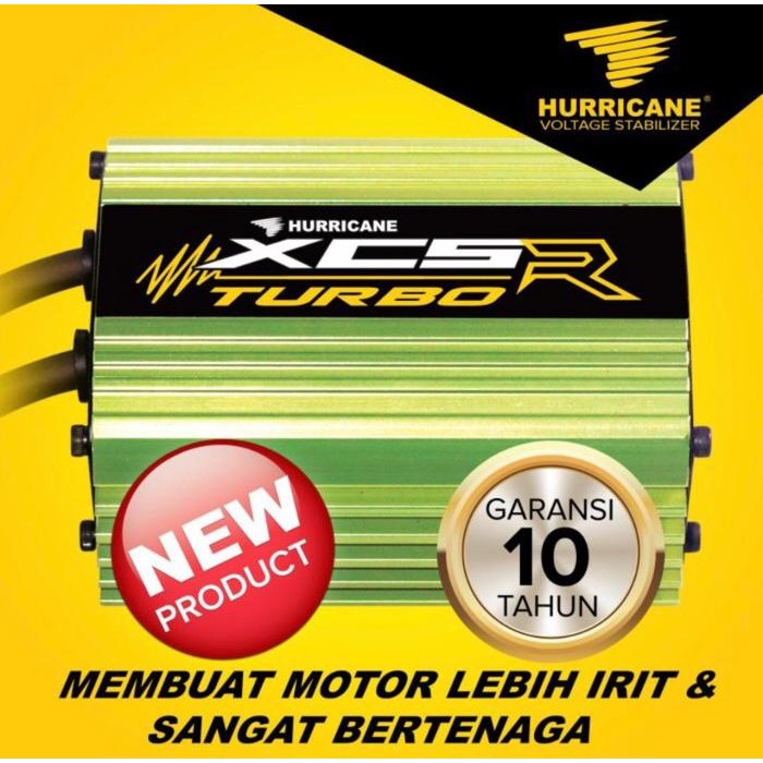 XCSR Turbo Voltage Stabilizer Penghemat Motor *