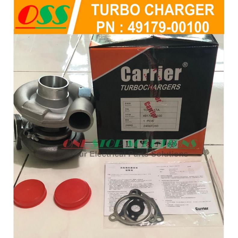 TURBO CHARGER MITSUBISHI TD06-17A PN 49179-00100 6D14 6D15 *