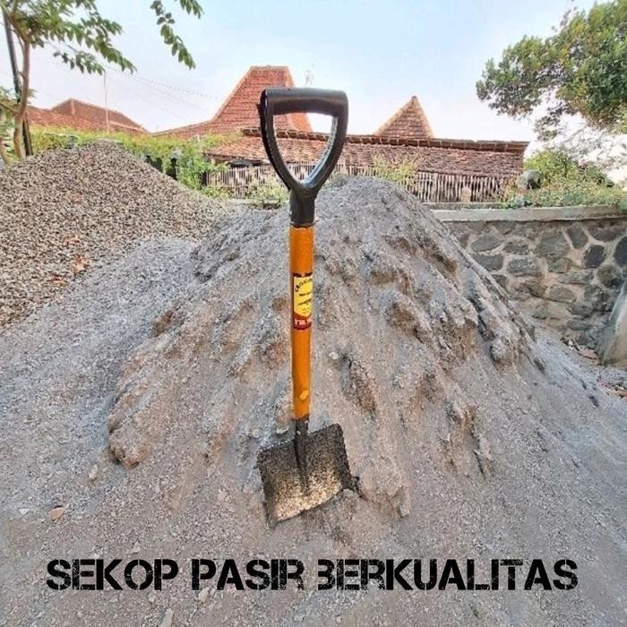 Sekop pasir tanah super kuat berkualitas - sekop pasir murah ng kayu - sekop pasir bangunan *