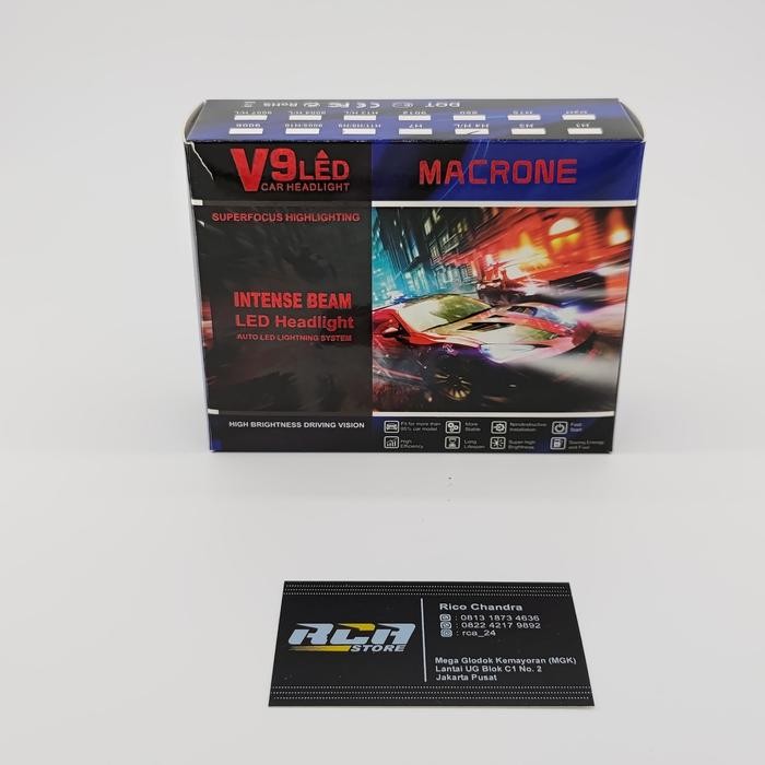 Turbo Led V9 Macrone H4 *