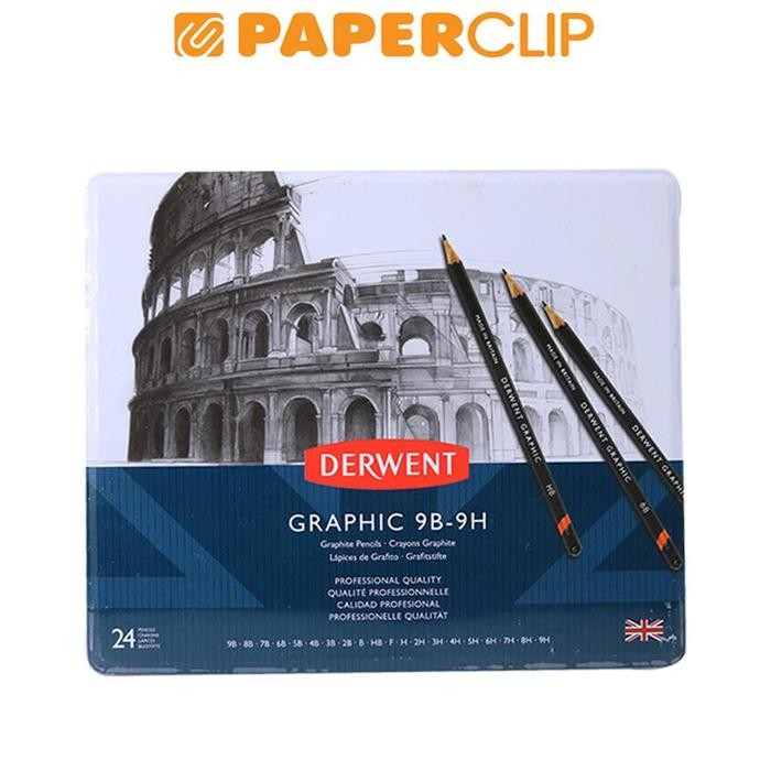 

Pensil Derwent Set Graphic 24 Color 34202Dw