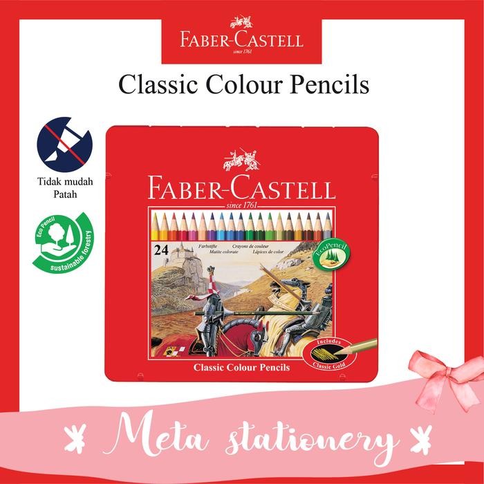 

Pensil Warna Classic Tin 24