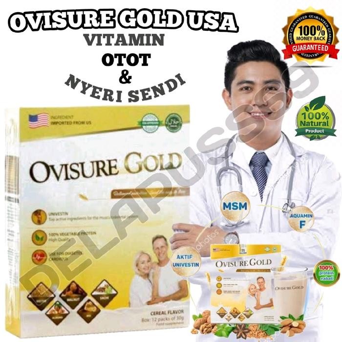 

New OVISURE GOLD PAKET HEMAT 2BOX SUSU MULTIFUNGSI SENDI Bahan SUSU HERBAL