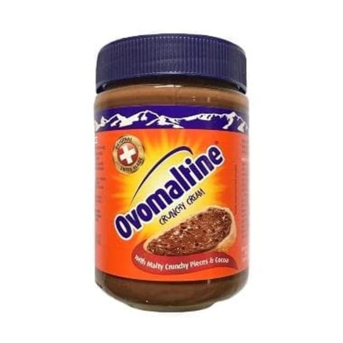 

New Ovomaltine Crunchy Cream 680 gram, Expired panjang, ada logo BPOM MUI