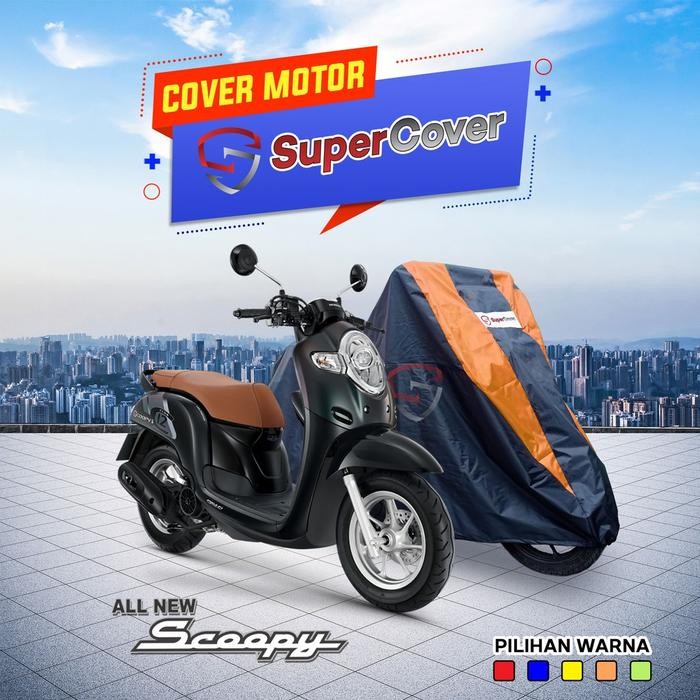 sarung motor scoopy cover motor scoopy penutup motor scoopy FINO