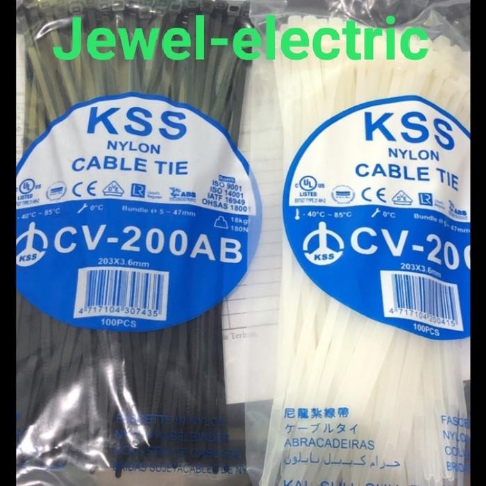 

Kabel Ties/ Kabel Tis / Cabel Tie CV 200 KSS 20CM CV200