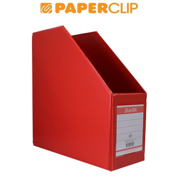 

BOX FILE BANTEX 4011 FOLIO 10CM 09 RED