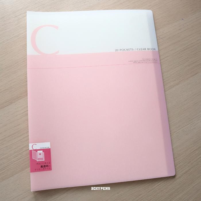 

Kokuyo Clear Folder Pink