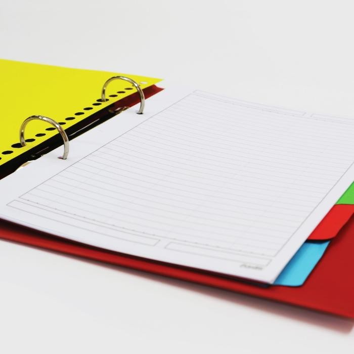 

Bantex Insert Binder Noted A4 Side Opening 4 Ring #A143 07