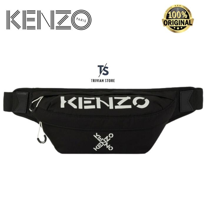 Kenzo"s Waistbag Belt Bag Logo Cross ORIGINAL