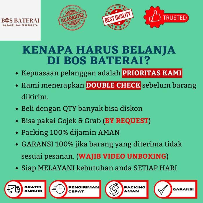 Baterai Sony 18650 4.2V 13000Mah Flat Top Batre Cas Sony 18650 4.2V Pasti Diskon