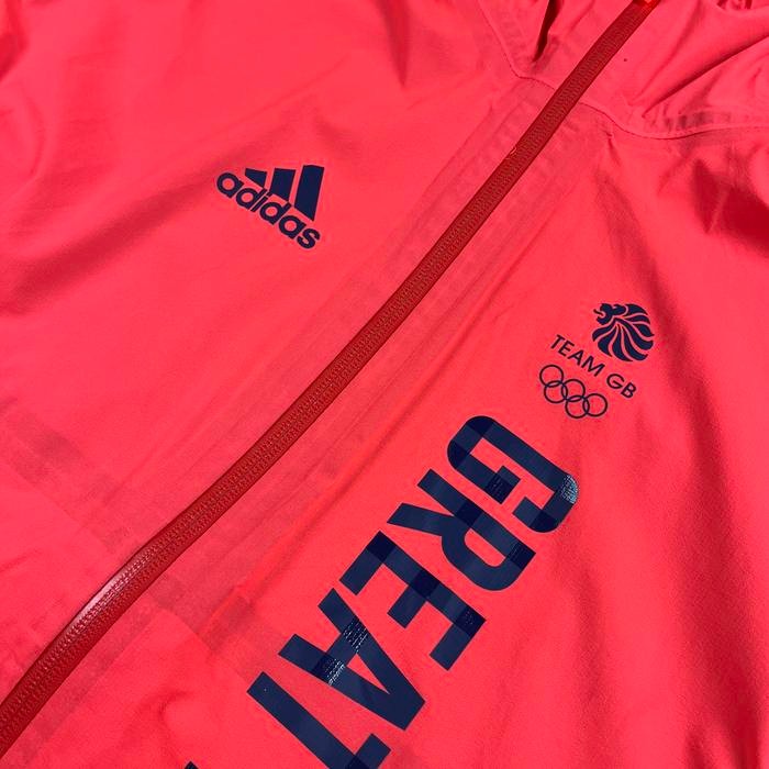 Jaket Waterproof Adidas Great Britain Run Rain Rdy Packable Jacket Lighweight