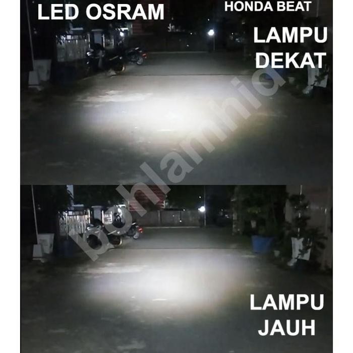 Ready Lampu Motor Led Osram Xeon Rc Fi (Putih) Bohlam H6 M5 T19 Ac Dc Best Quality