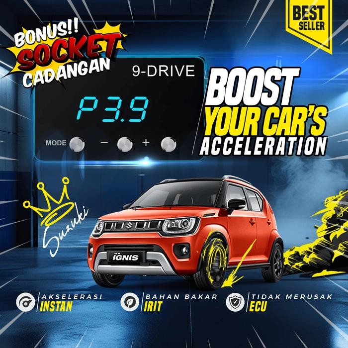 Remap Ignis 9 Drive Race Chip Throttle Accelerator Suzuki