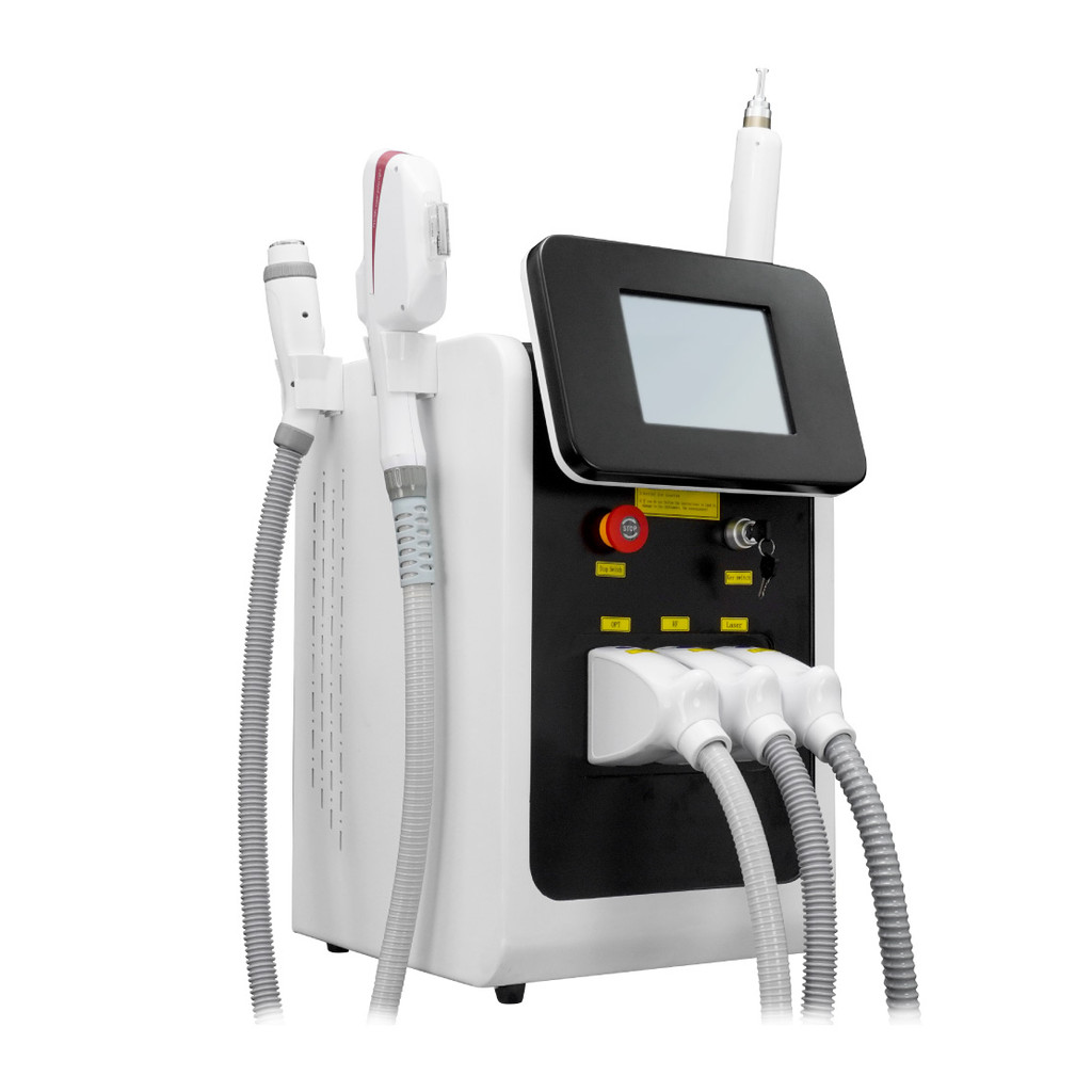 3 in 1 DPL IPL hair removal carbon peeling pico laser tattoo removal skin rejuvenation lifting