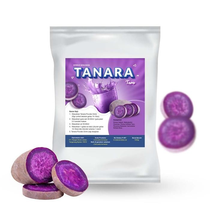 

Taro Powder 500gr - Bubuk Minuman Ubi Ungu 500 gr Ice Bubble Drink