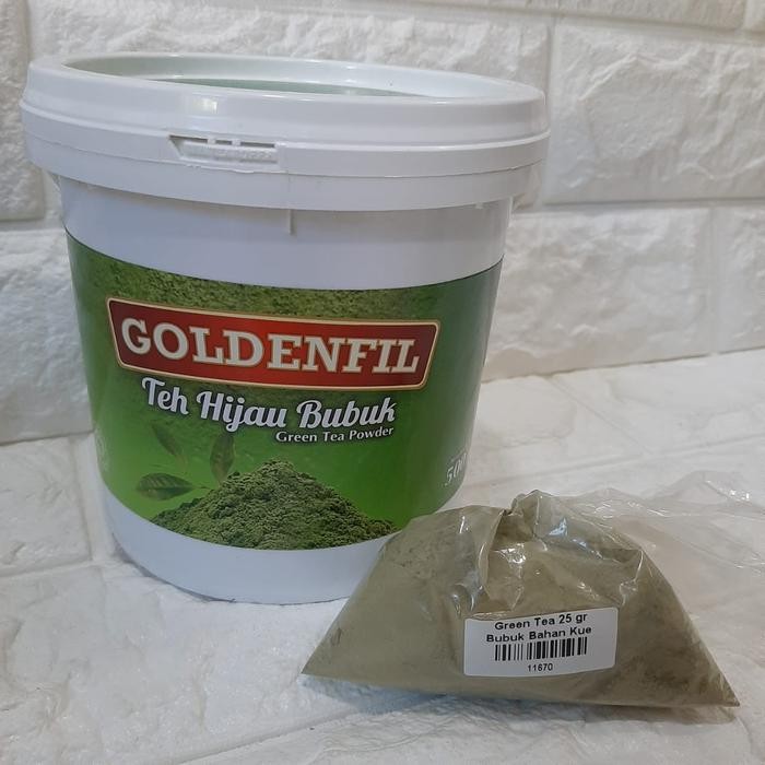 

GoldenFill Matcha Powder / Bubuk Teh Hijau / GoldenFill