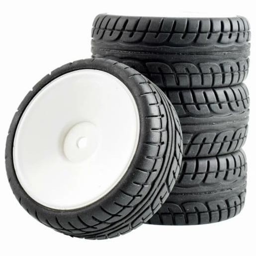 1pcs velg + ban onroad touring RC 1/10 TM HSP kyoso ff zd lrp wltoys