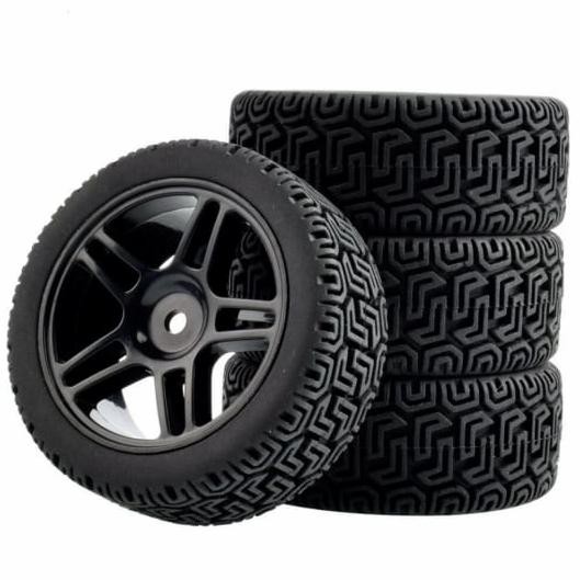 1pcs velg + ban onroad touring RC 1/10 TM HSP kyoso lrp wltoys ff zd