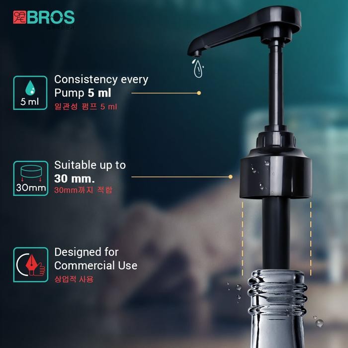 

Conalli - Syrup Pump Hitam 5 Ml Pompa Sirup Denali Toffin Universal Cafe Bros