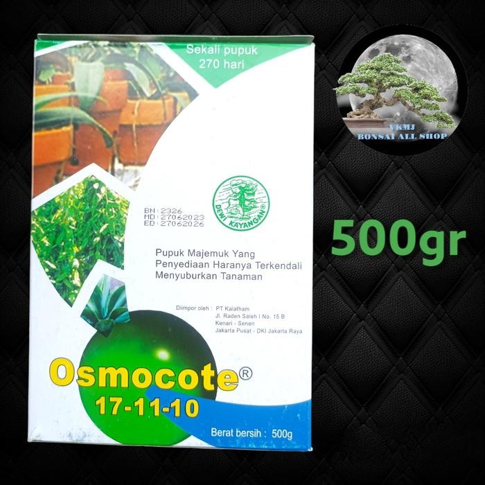 Promo Pupuk Dekastar Osmocote 17-11-10 500Gr Tbk