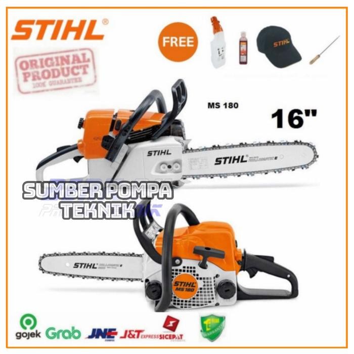 Terlaris - Mesin Gergaji Kayu Gergaji Mesin Chainsaw Sthil Ms-180