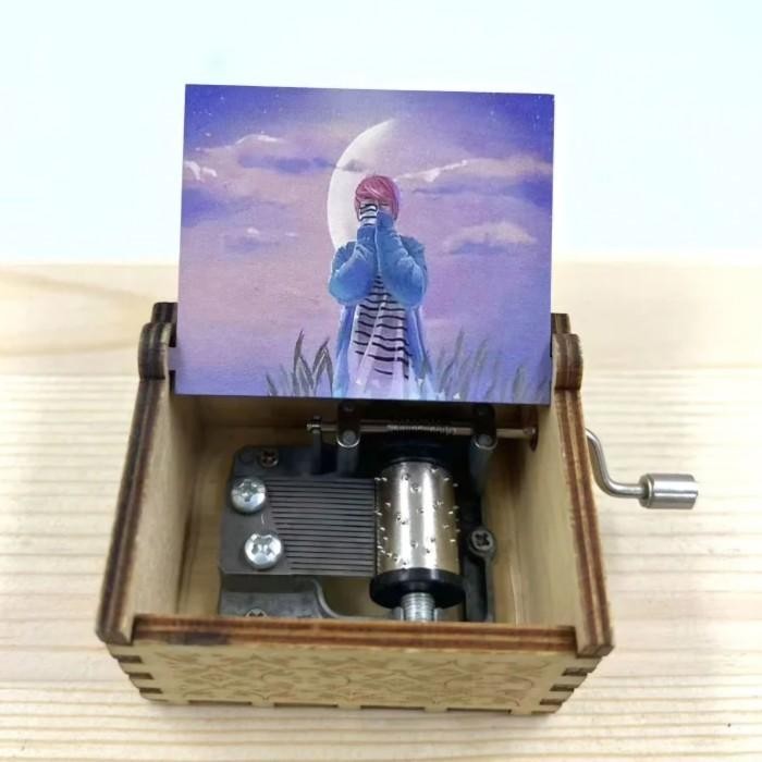 Kotak Musik Bts Wooden Music Box