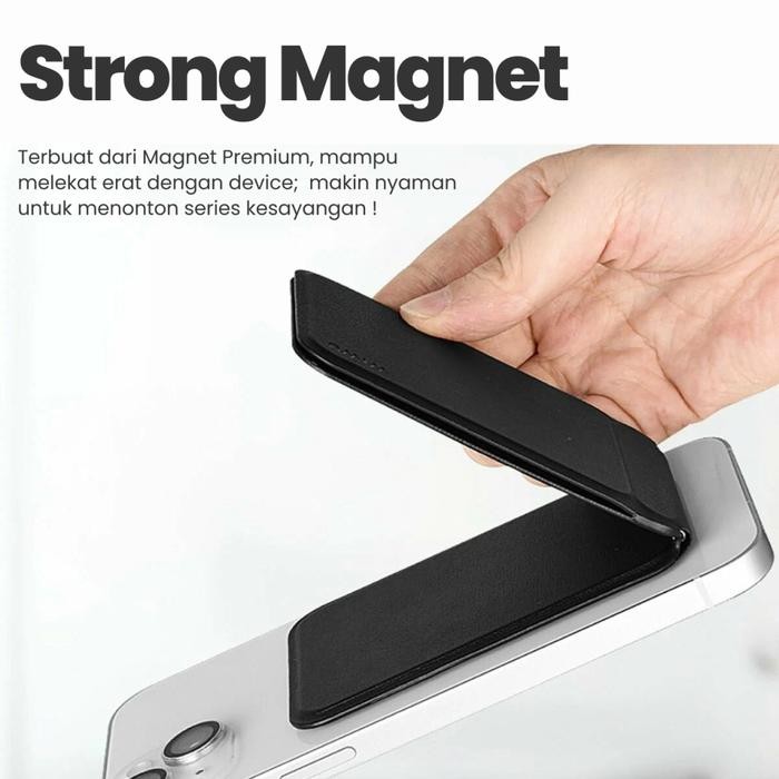 

Card Holder Magsafe Octagoods Phone Stand Hp Ajustable Dompet Kartu Slim Magnetic Wallet