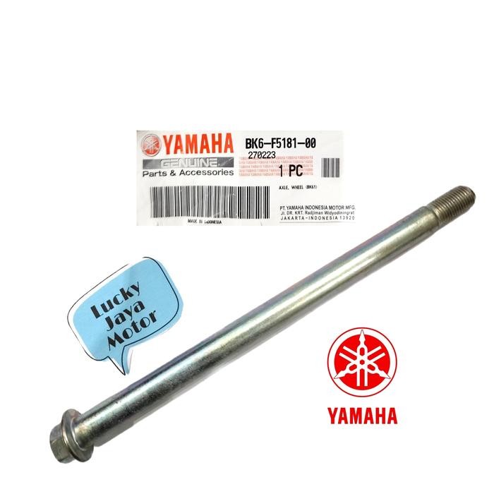 New Axle Wheel As Roda Depan Wr 155 Wr155 R15 Vva V3 Led Bk6-F5181-00 Original