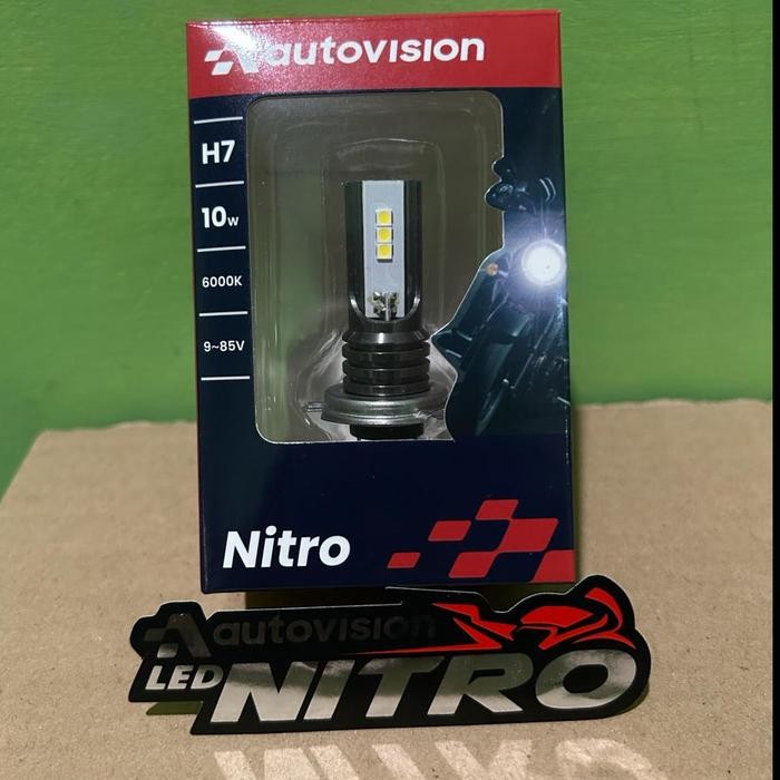 Ready Lampu Depan Motor Led Autovision H7 Ninja 250 R25 Termurah