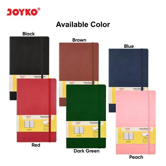 

Terlaris- Notebook Buku Tulis Catatan Diary Agenda Joyko Soft Cover