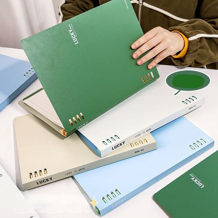 

Terlaris- Winzige Buku Binder A5 B5 Buku Tulis Sekolah Lucu Buku Notebook Aesthetic Lose Leaf Binder