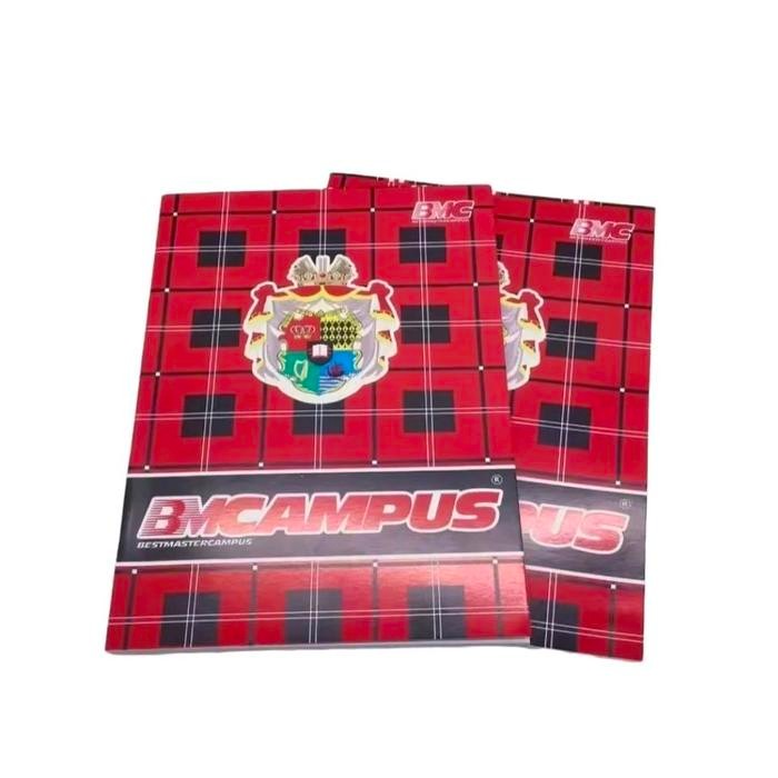 

Terlaris- Bmcampus Buku Tulis, 1 Pack Isi 10 Buku, Ukuran Besar, 36 Lembar Per Buku - Tinta