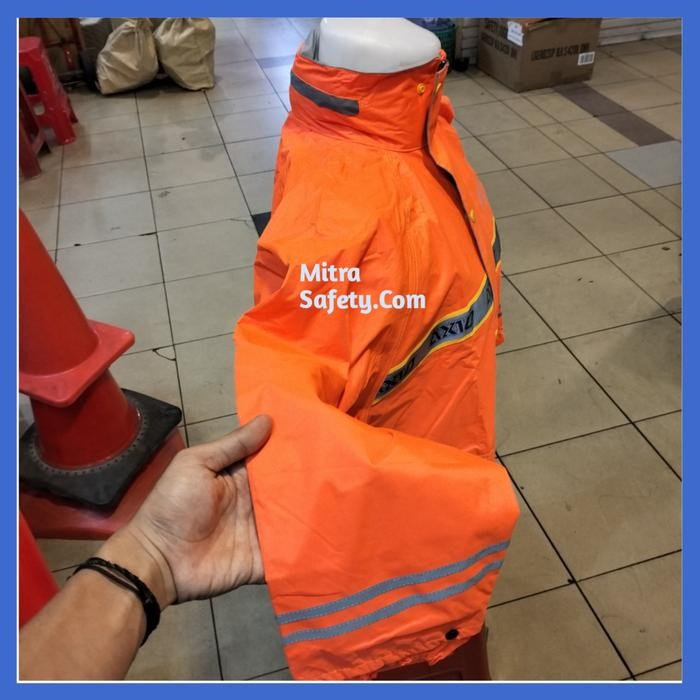Jas Hujan Axio Europe 882 Original / Jas Hujan Axio Orange Promo Terlaris