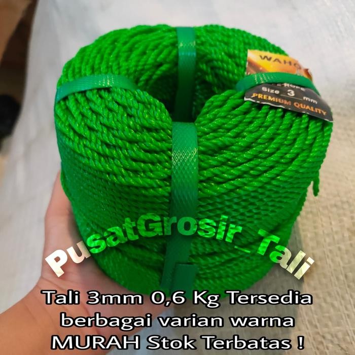 Tali Tambang 3mm / Tali 3mm PE 1 ROL Murah Bagus