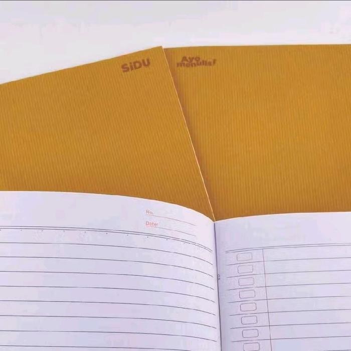 

Terlaris- Buku Tulis Sidu Craft 40 Lembar Cover Sampul Nama (1 Pack 10 Buku) / Buku Sidu Craft 40