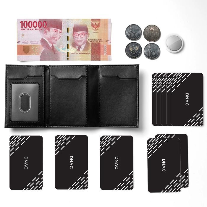 

DNAC ni Wallet Card Holder RFID with Ba Zipper Poet