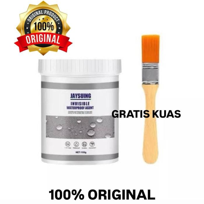Lem Transparan Jaysuing 1,2 kg kilo gram Cat Anti Bocor Invisible Waterproof Insulating Sealant