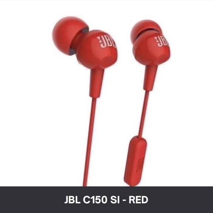 Jbl C150Si In Ear Earphone / Earphone Jbl C150 Si Pasti Diskon