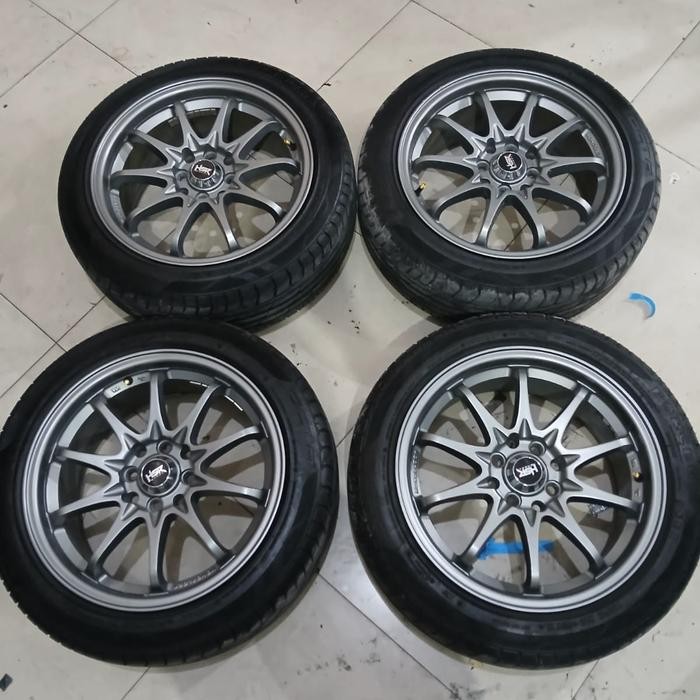 velg mobil bekas ce28 R16 pcd 4x100/114 + ban .